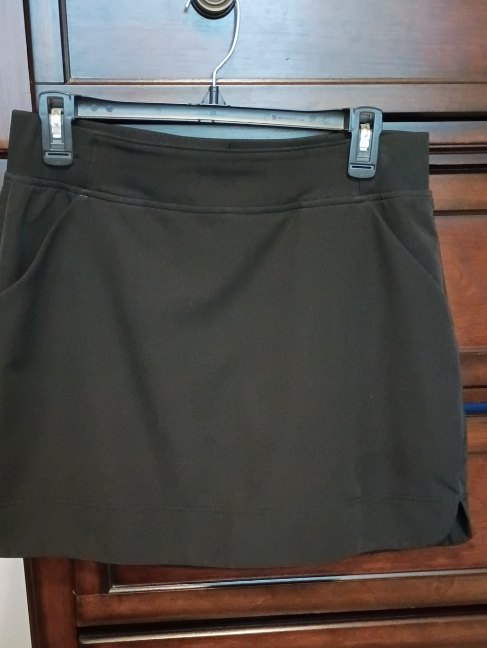 32 Degrees Black Mini Skort with Side Pockets